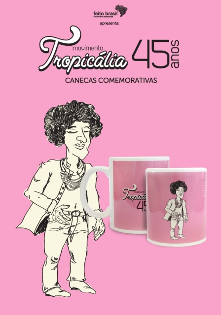 Caneca "45 anos Tropicália" - Caetano